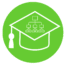 Graduation Hat with Tier Tag Manager Graphic